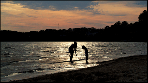 sunset in Port Dover on Lake Erie, for sale from the MLS on the Gold Coast in southern Ontario