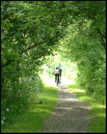 Photograph of trail in Port Dover,  Investment property for sale on the Gold Coast in southern Ontario