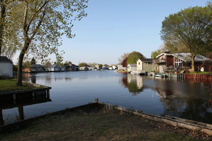 Photograph of mls channel properties for sale in Long Point, investment property  on the Gold Coast of Ontario, on Lake Erie